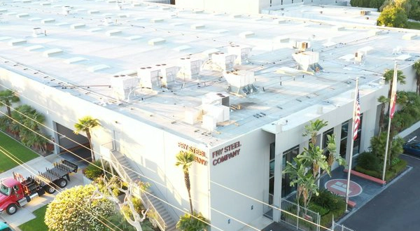 Fry Steel building in California